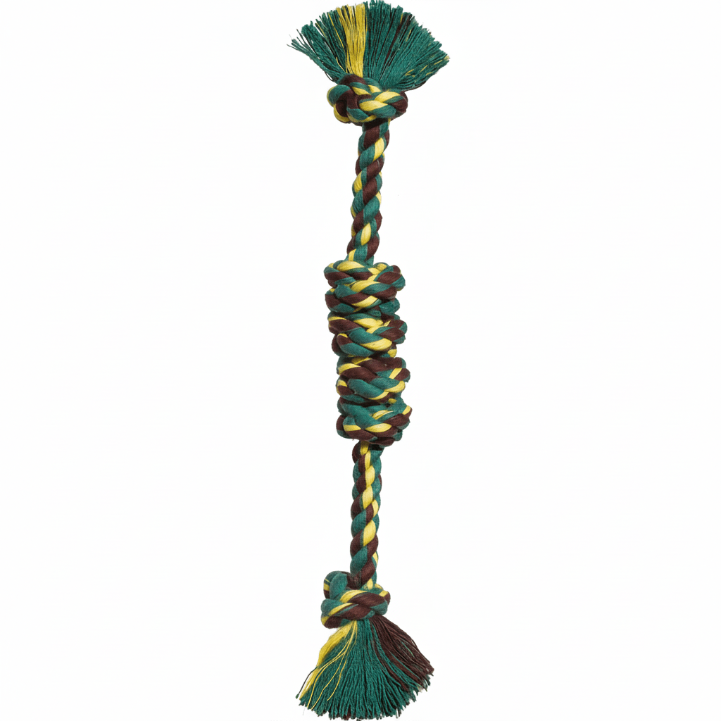 Mammoth Pet Products Monkey Fist Bar Dog Toy Multi - Color 1ea/18 in, LG - Pets Perfect