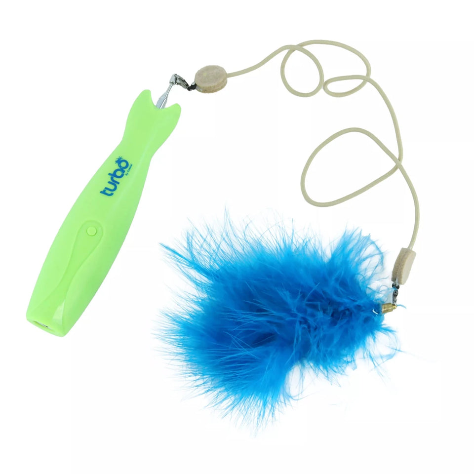 Bergan Turbo Telescoping Wand with LED Pointer Cat Toy, view 2
