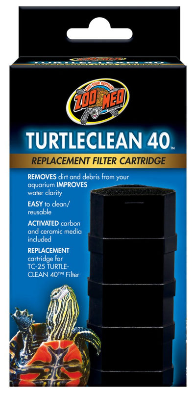 Zoo Med TurtleClean 40 Replacement Aquarium Filter Cartridge - 40 gal