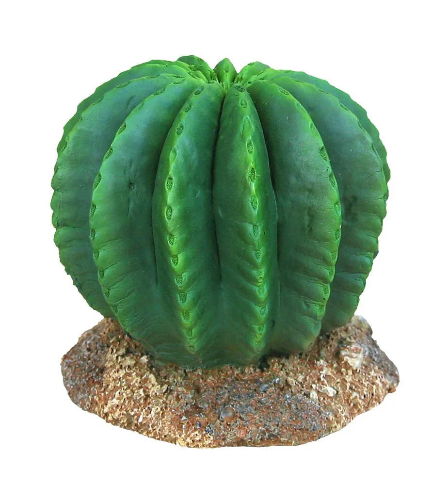 Weco Wecorama Badlands Golden Barrel Cactus Terrarium Ornament, 3 in