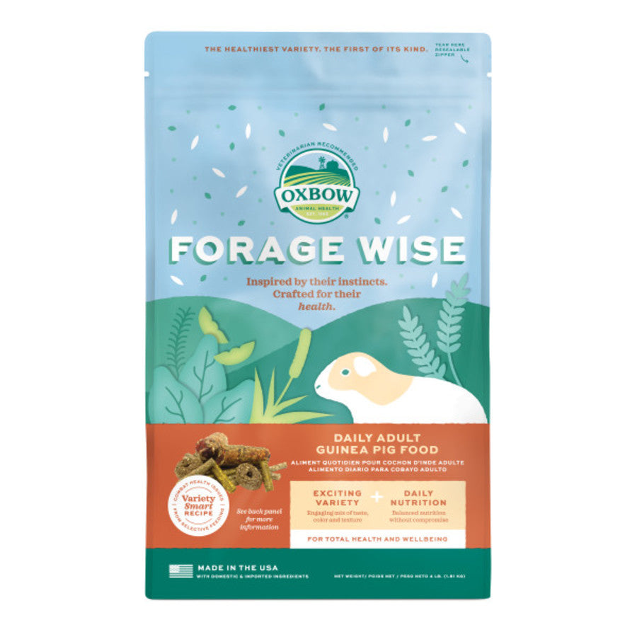 Oxbow Small Forage Wise Adult Guinea Pig 4 lb