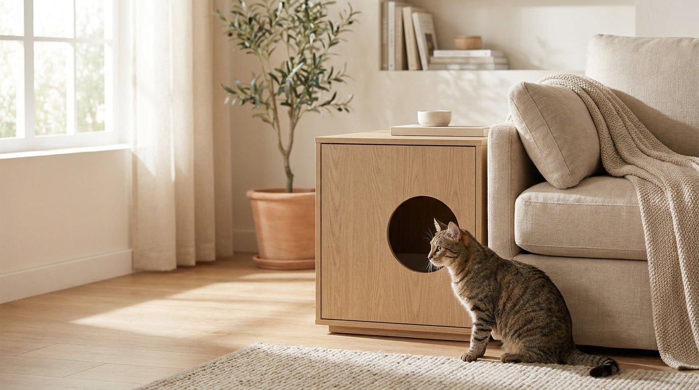 Cat Litter Boxes and Furniture: What Your Cat Wants - Pets Perfect