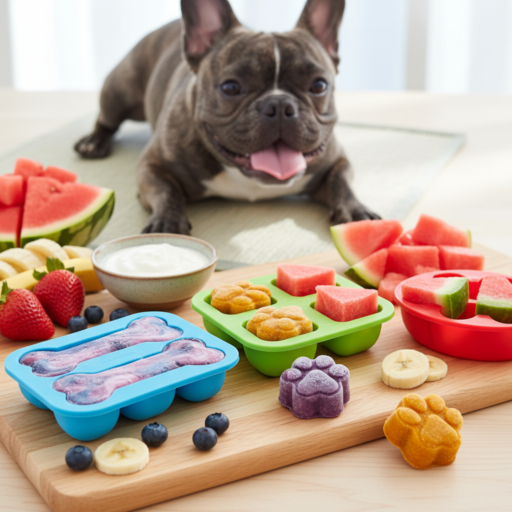Easy DIY frozen dog treat recipes for hot weather