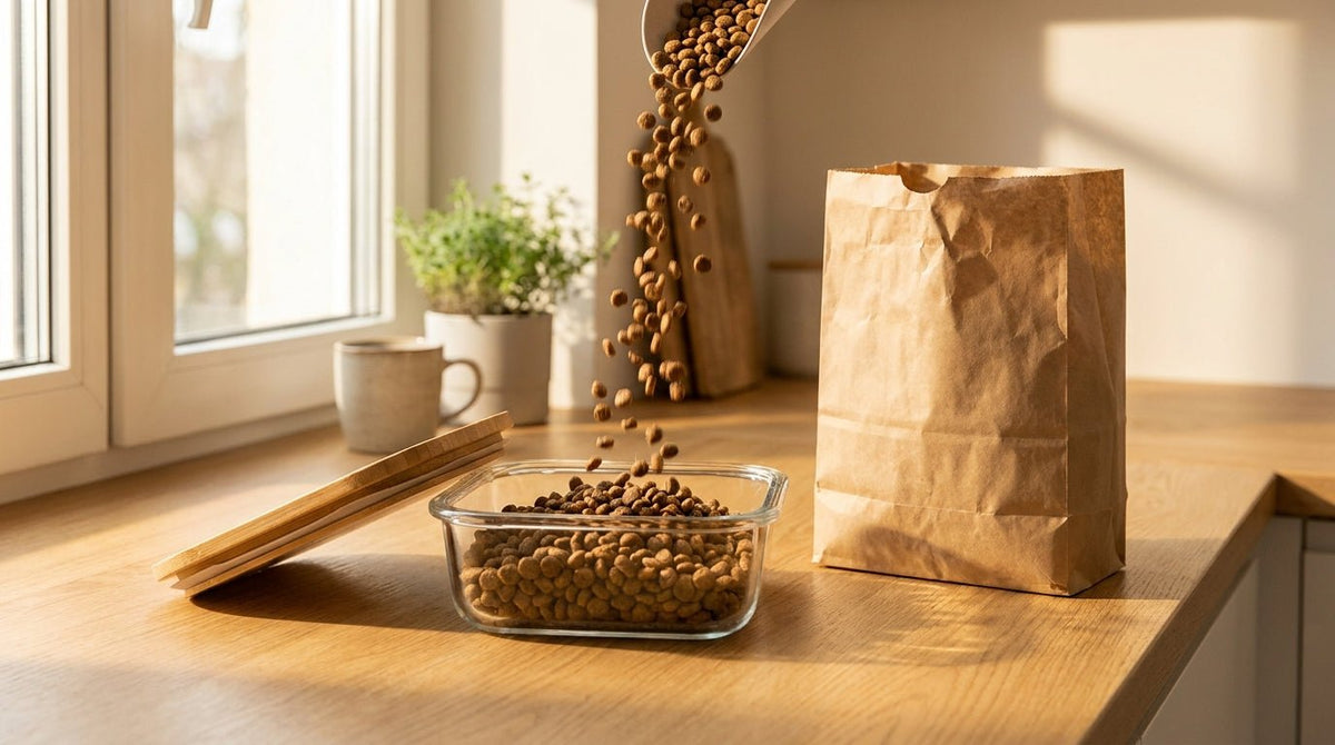 Storing Dry Cat Food So the Bag Stays Fresh - Pets Perfect