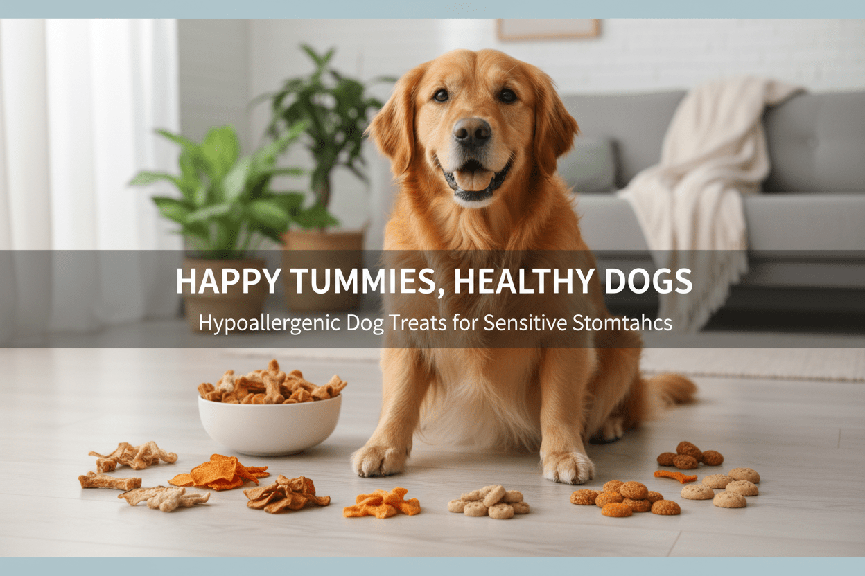 Top 10 Hypoallergenic Dog Treats for Sensitive Stomachs - Pets Perfect