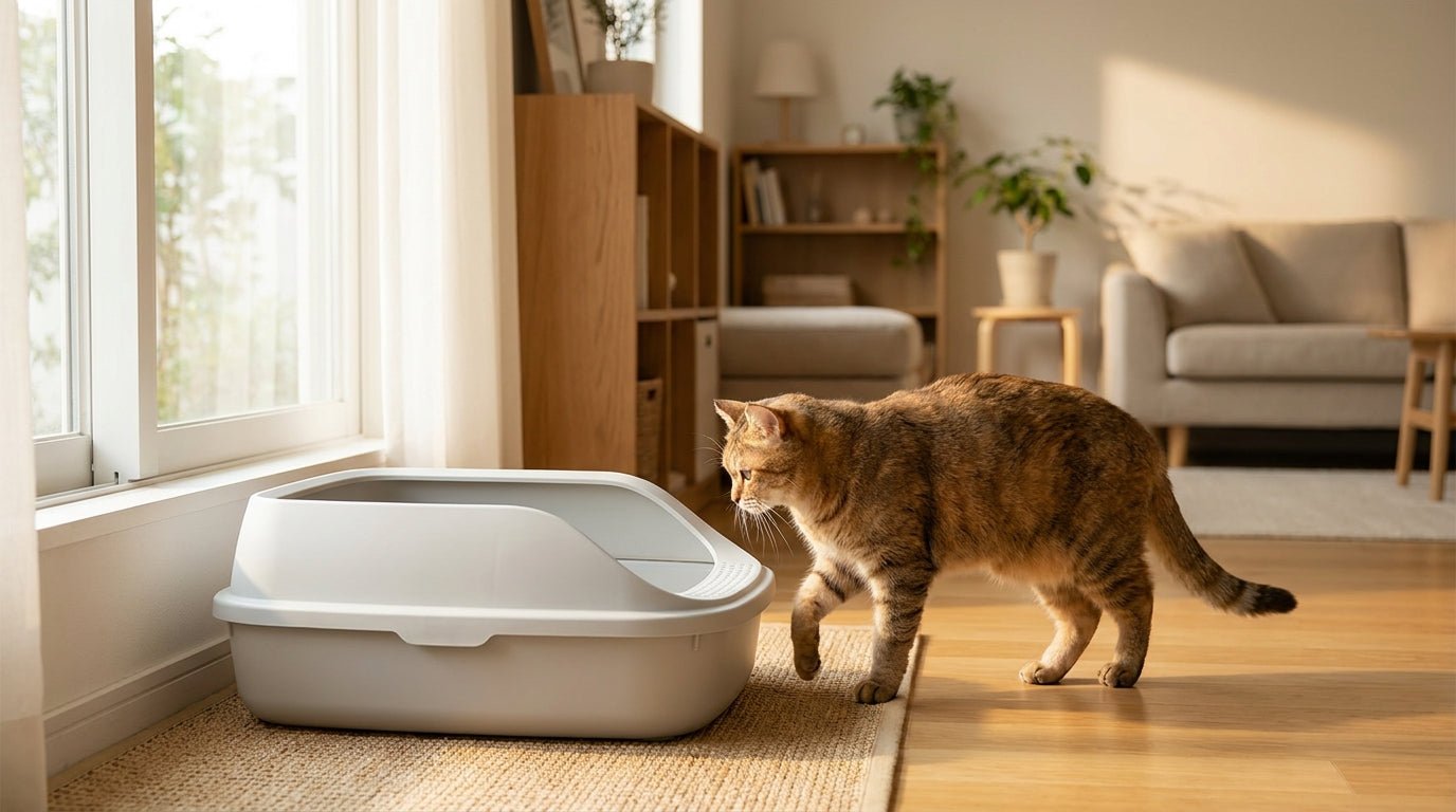 Where to Put a Litter Box: The Spot Cats Vote For - Pets Perfect