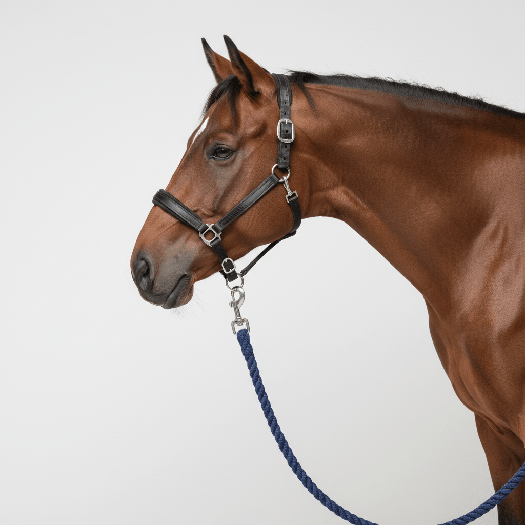 Horse Halters & Lead Ropes for Safe Daily Handling - Pets Perfect ...
