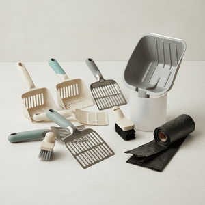 Cat Scoops & Cleaning Tools