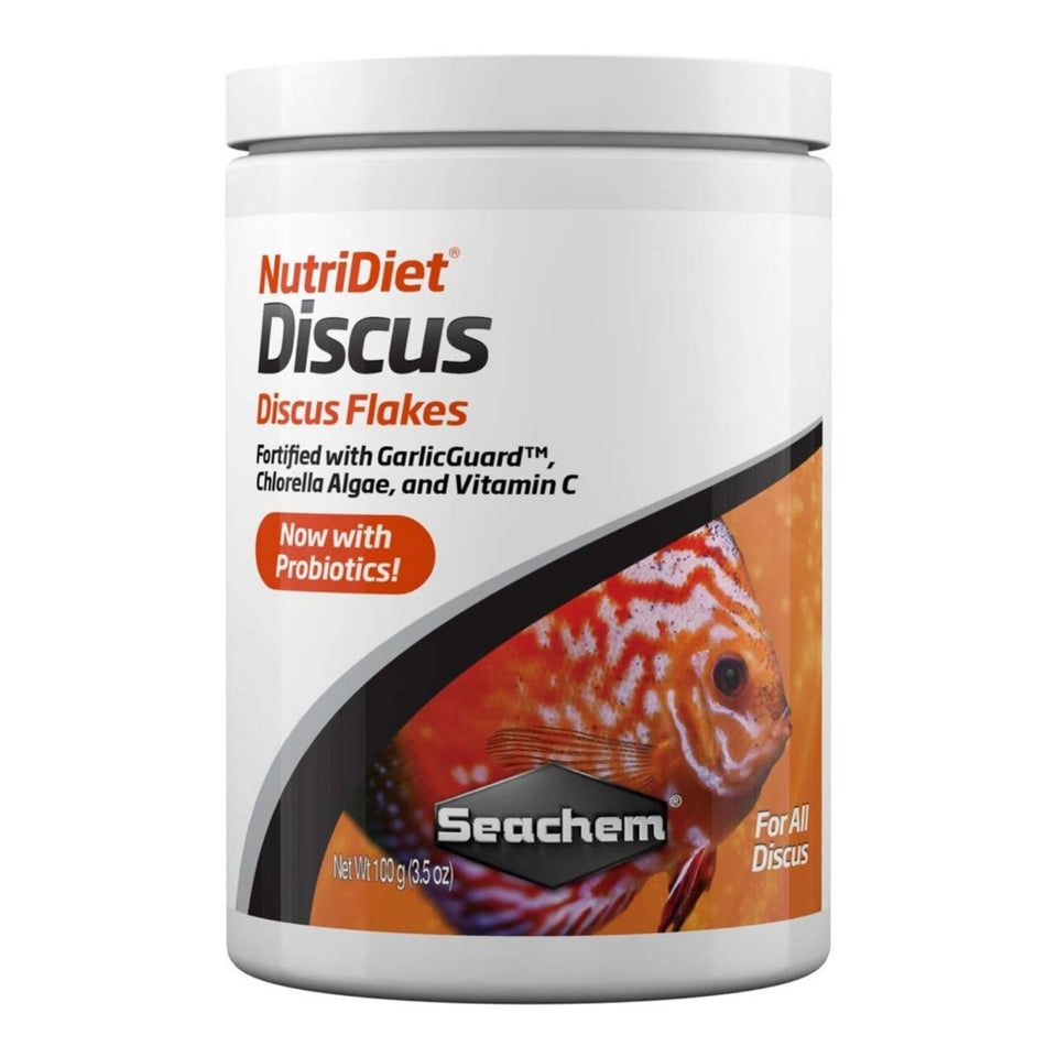 Seachem Laboratories NutriDiet Discus Flakes Fish Food, 3.5 oz