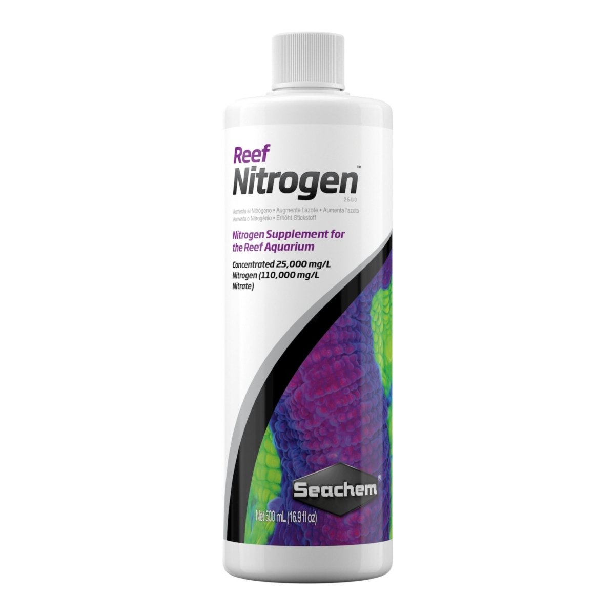 Seachem Laboratories Reef Nitrogen Supplement 1ea/500Ml|17 oz - Pets Perfect