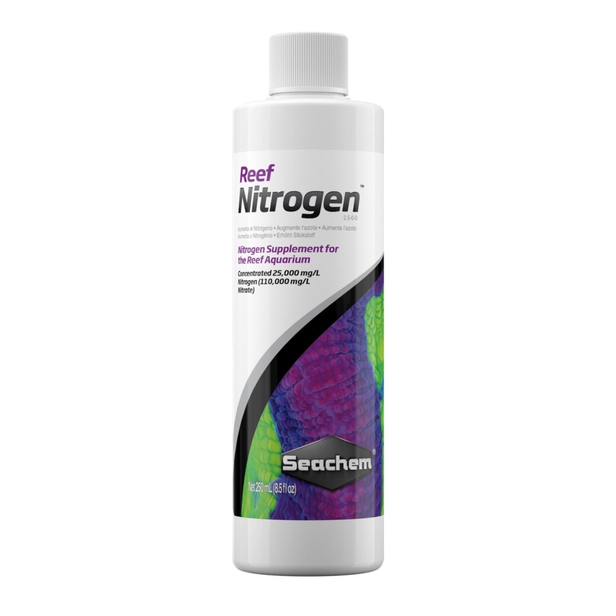 Seachem Laboratories Reef Nitrogen Supplement 1ea/250Ml|8.5 oz - Pets Perfect