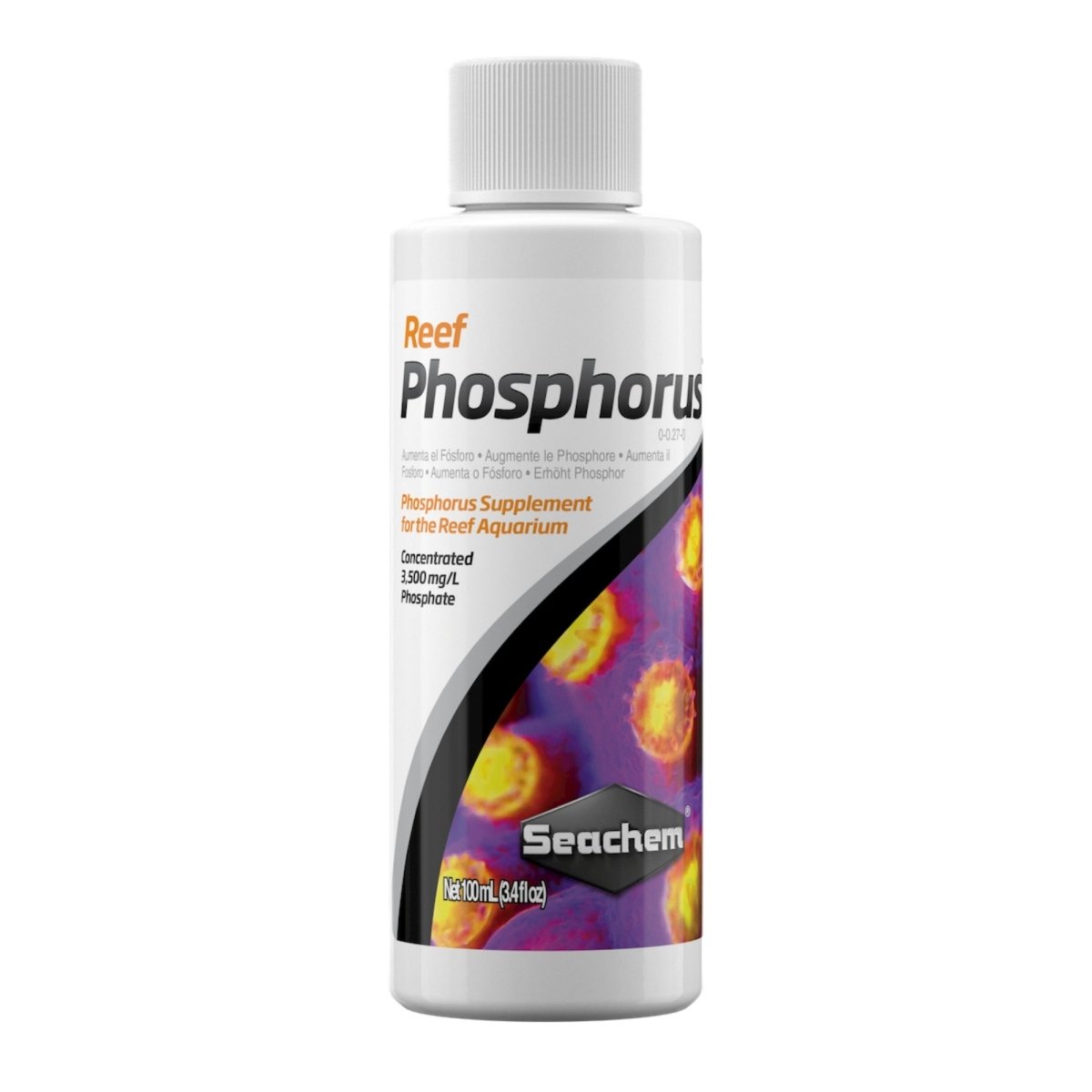 Seachem Laboratories Reef Phosphorus Supplement 1ea/100Ml|3.4 oz - Pets Perfect