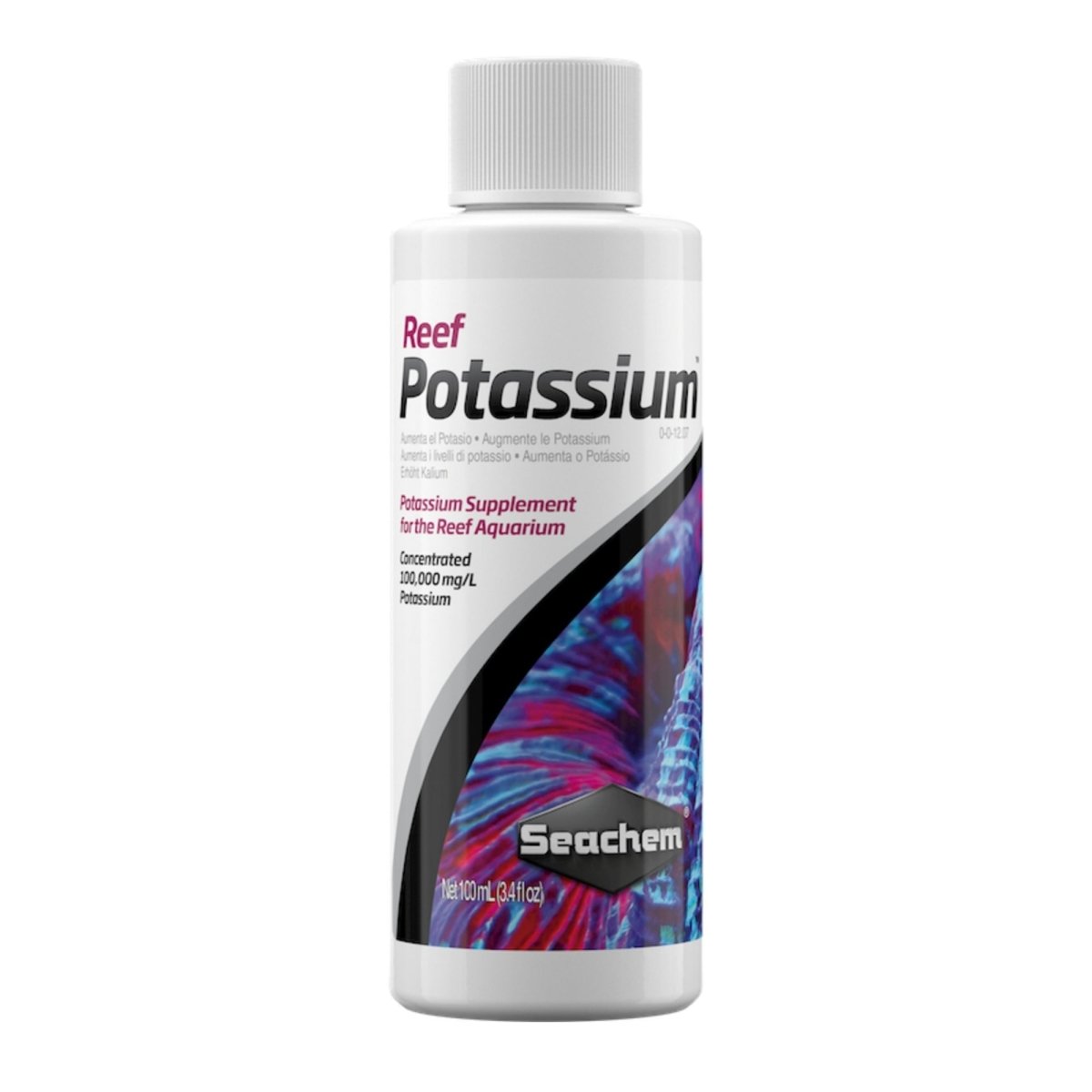 Seachem Laboratories Reef Potassium Supplement 1ea/100Ml|3.4 oz - Pets Perfect