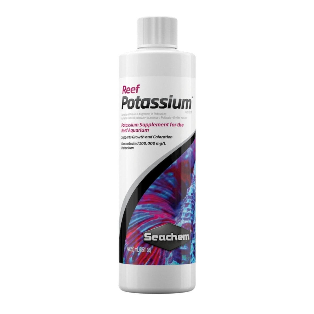 Seachem Laboratories Reef Potassium Supplement 1ea/250Ml|8.5 oz - Pets Perfect