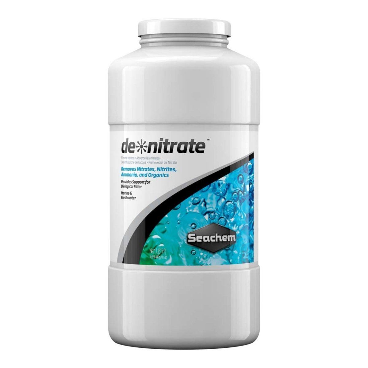 Seachem Laboratories de nitrate Nitrate Remover 1ea/1 l - Pets Perfect