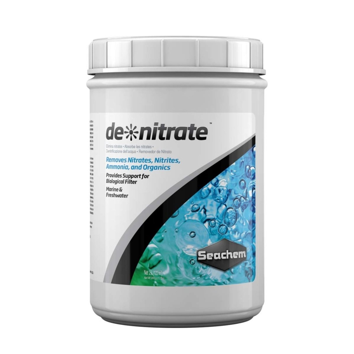 Seachem Laboratories de nitrate Nitrate Remover 1ea/2 l - Pets Perfect