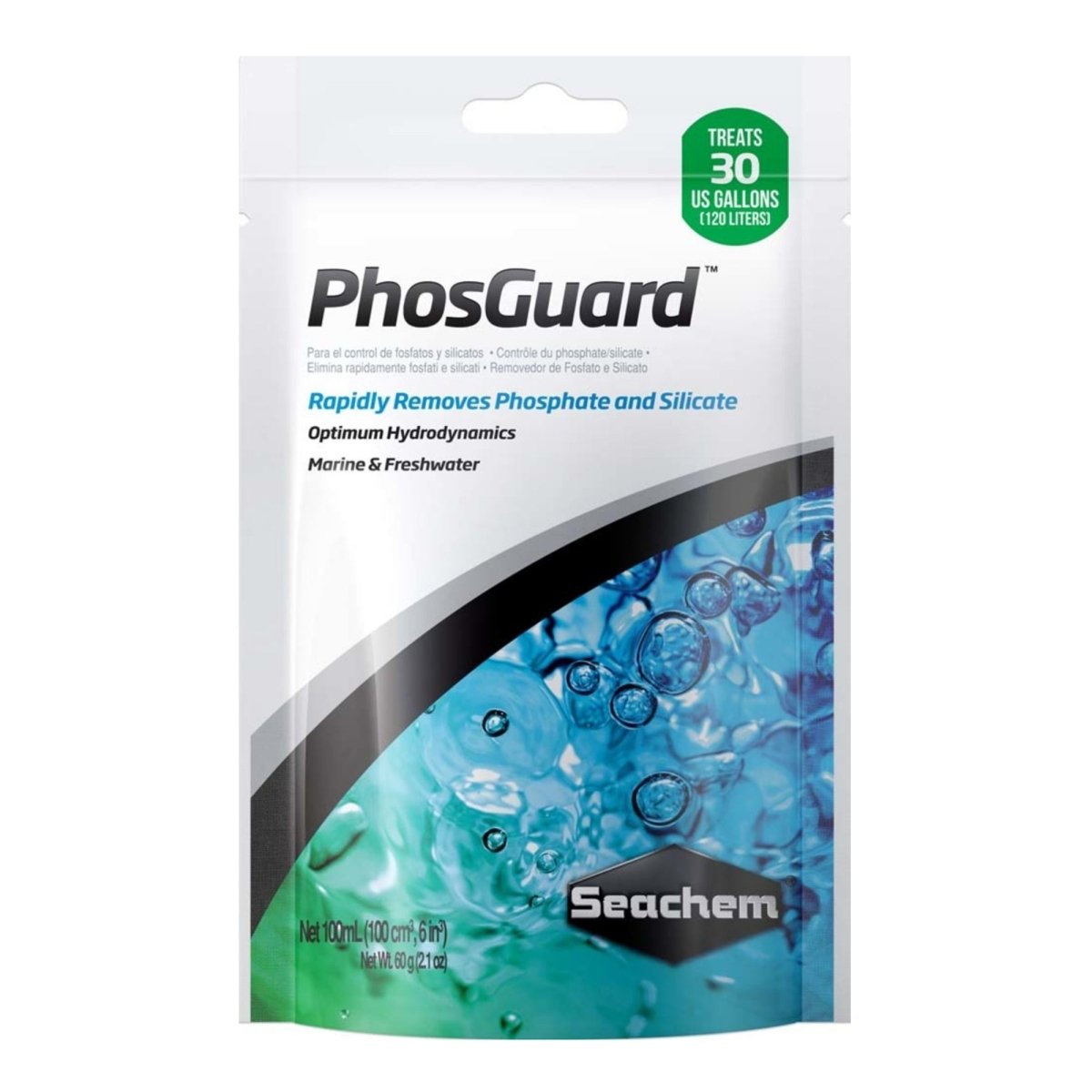 Seachem Laboratories PhosGuard Phosphate and Silicate Remover 1ea/100 ml - Pets Perfect
