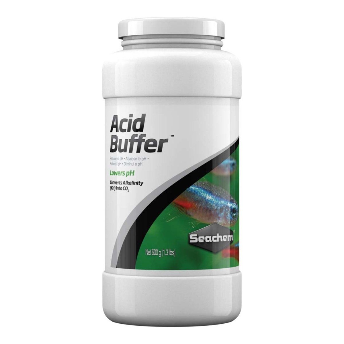 Seachem Laboratories Acid Buffer Aquarium Water Treatment 1ea/1.3 lb - Pets Perfect