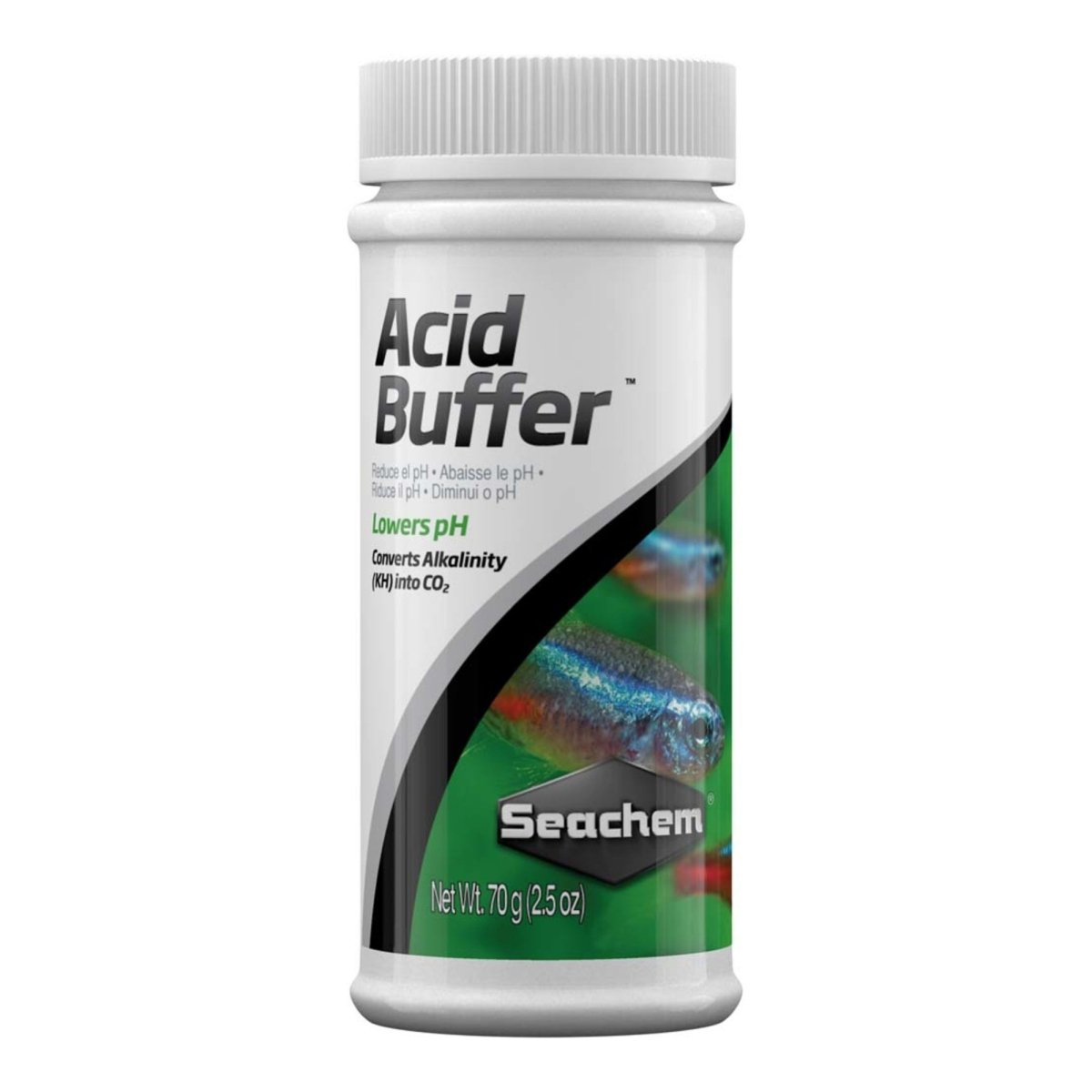 Seachem Laboratories Acid Buffer Aquarium Water Treatment 1ea/2.5 oz - Pets Perfect