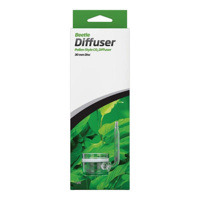 Seachem Laboratories Glass Pollen Style CO2 Beetle Diffuser, Clear