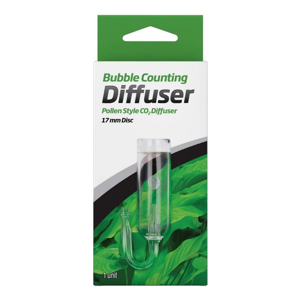 Seachem Laboratories Pollen Style CO2 Bubble Counting Diffuser, Clear