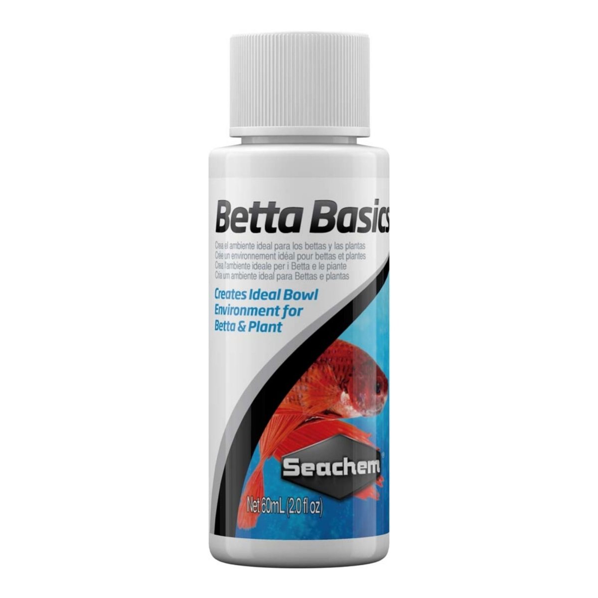 Seachem Laboratories Betta Basics Biological Conditioner 1ea/2 fl oz - Pets Perfect