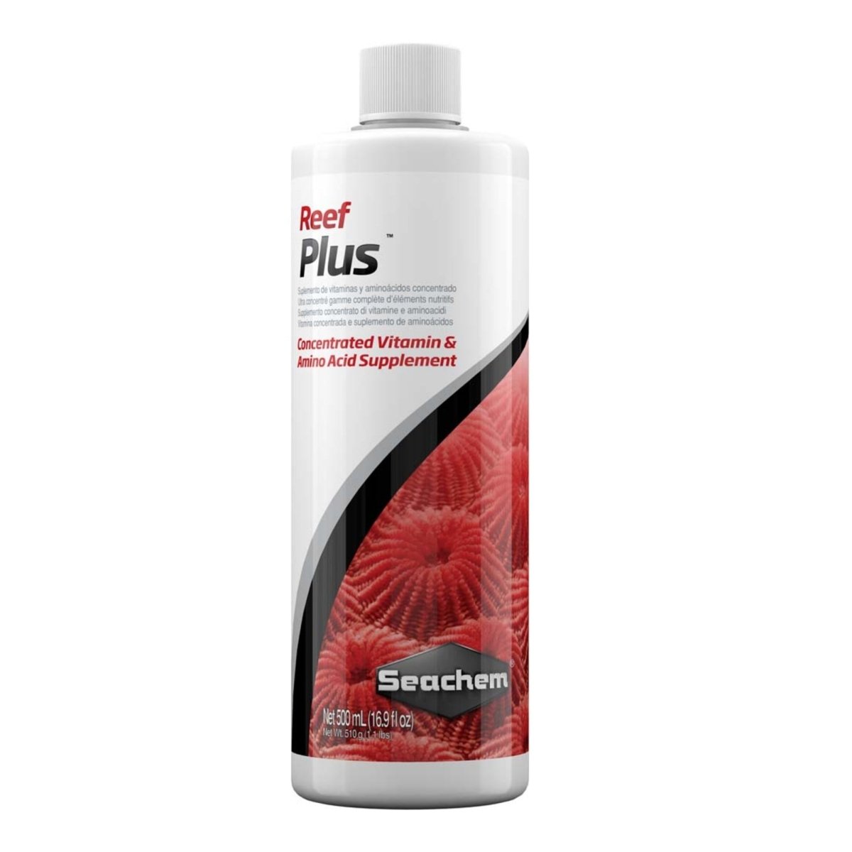 Seachem Laboratories Reef Plus Supplement 1ea/17 fl oz - Pets Perfect