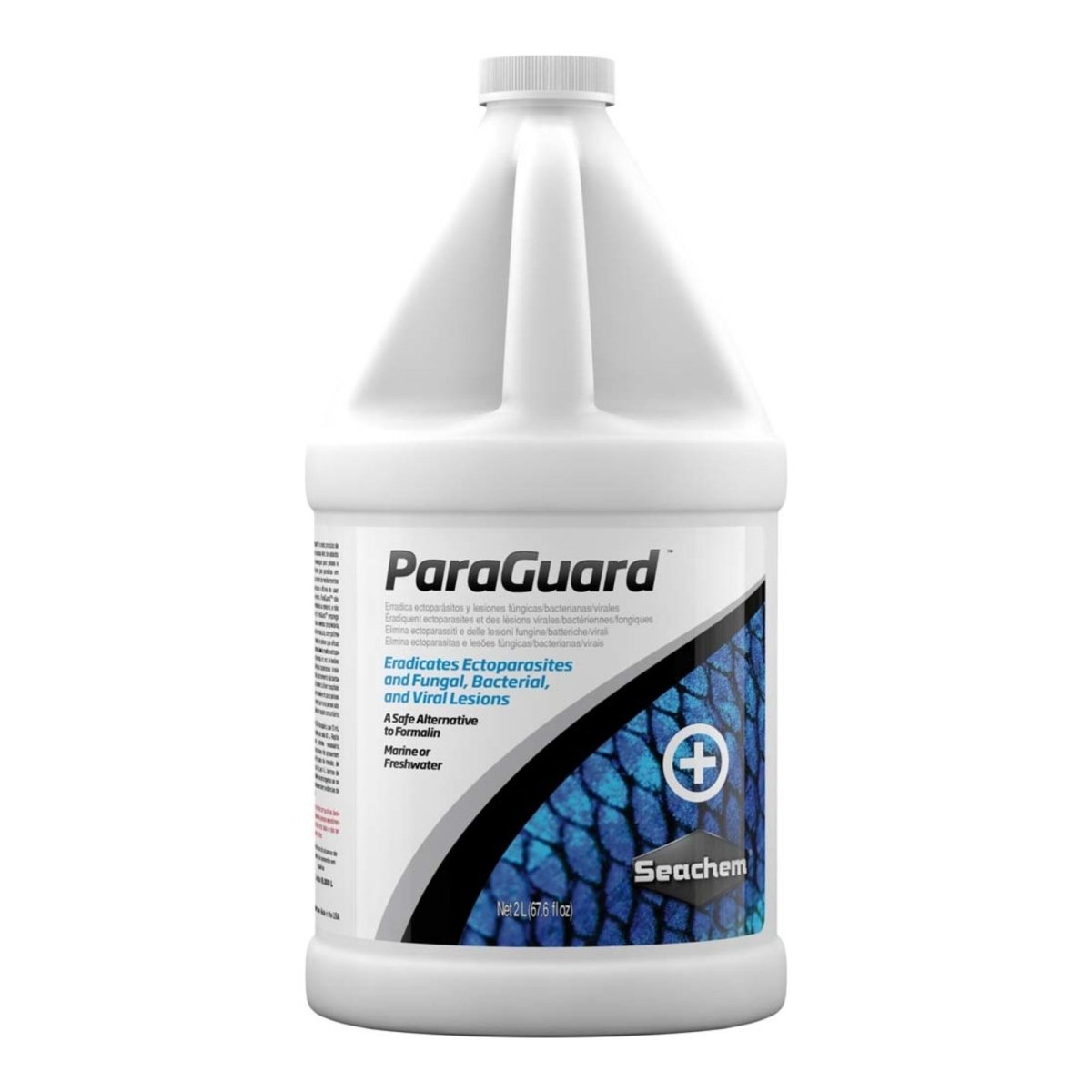 Seachem Laboratories ParaGuard Aldehyde Parasite Control 1ea/67.6 fl oz - Pets Perfect