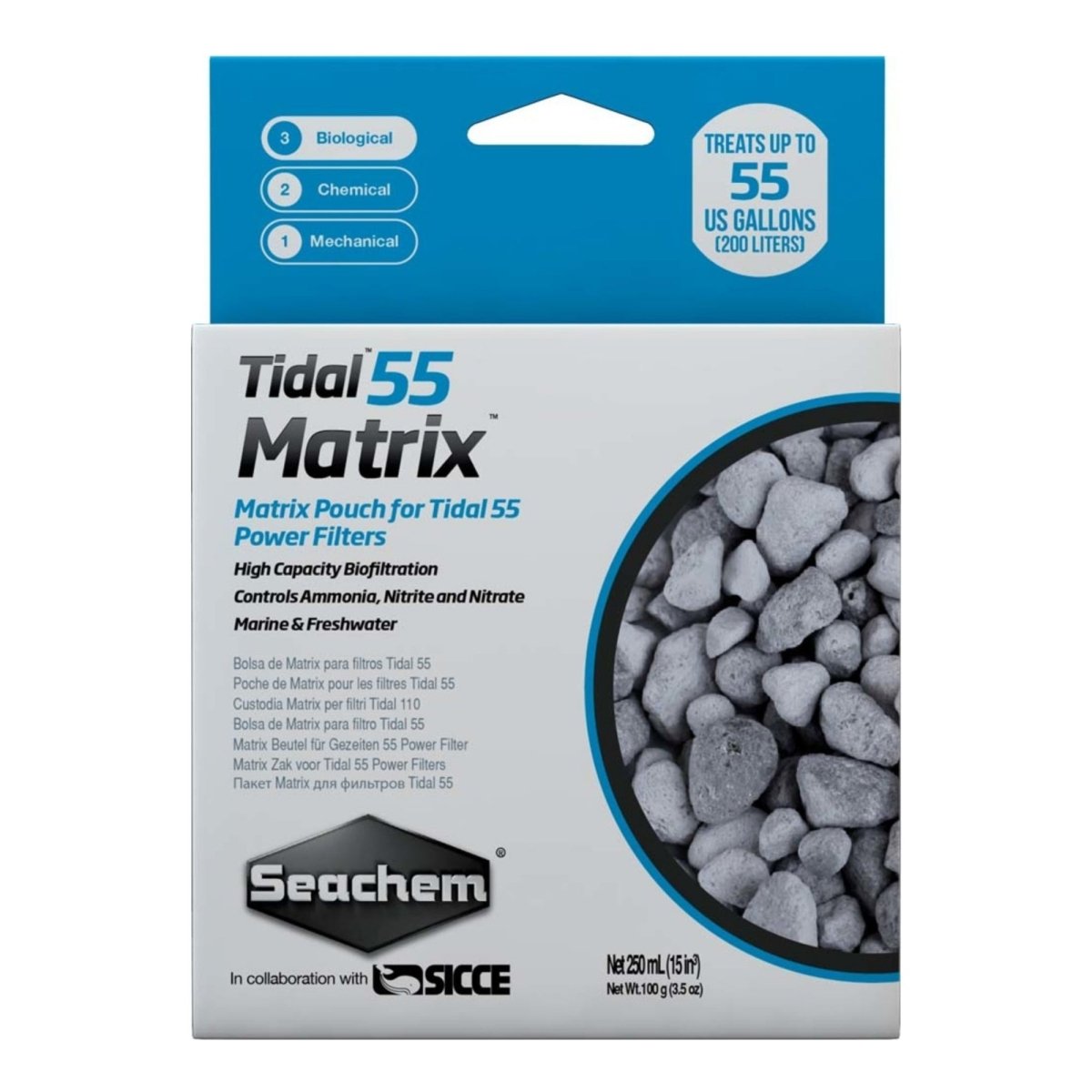 Seachem Laboratories Tidal Matrix Biological Media 1ea/250 ml - Pets Perfect