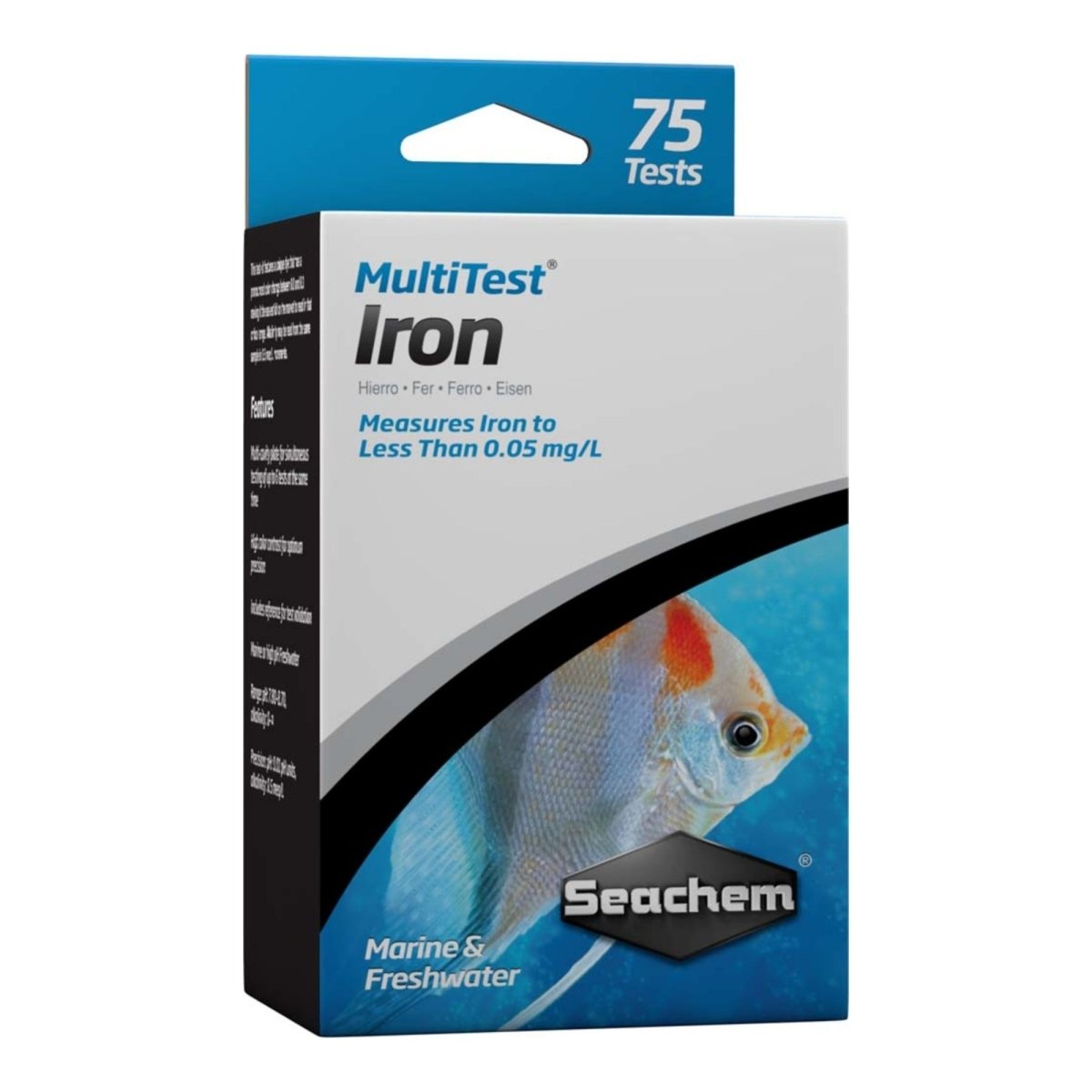 Seachem Laboratories MultiTest Iron Test Kit 1ea - Pets Perfect