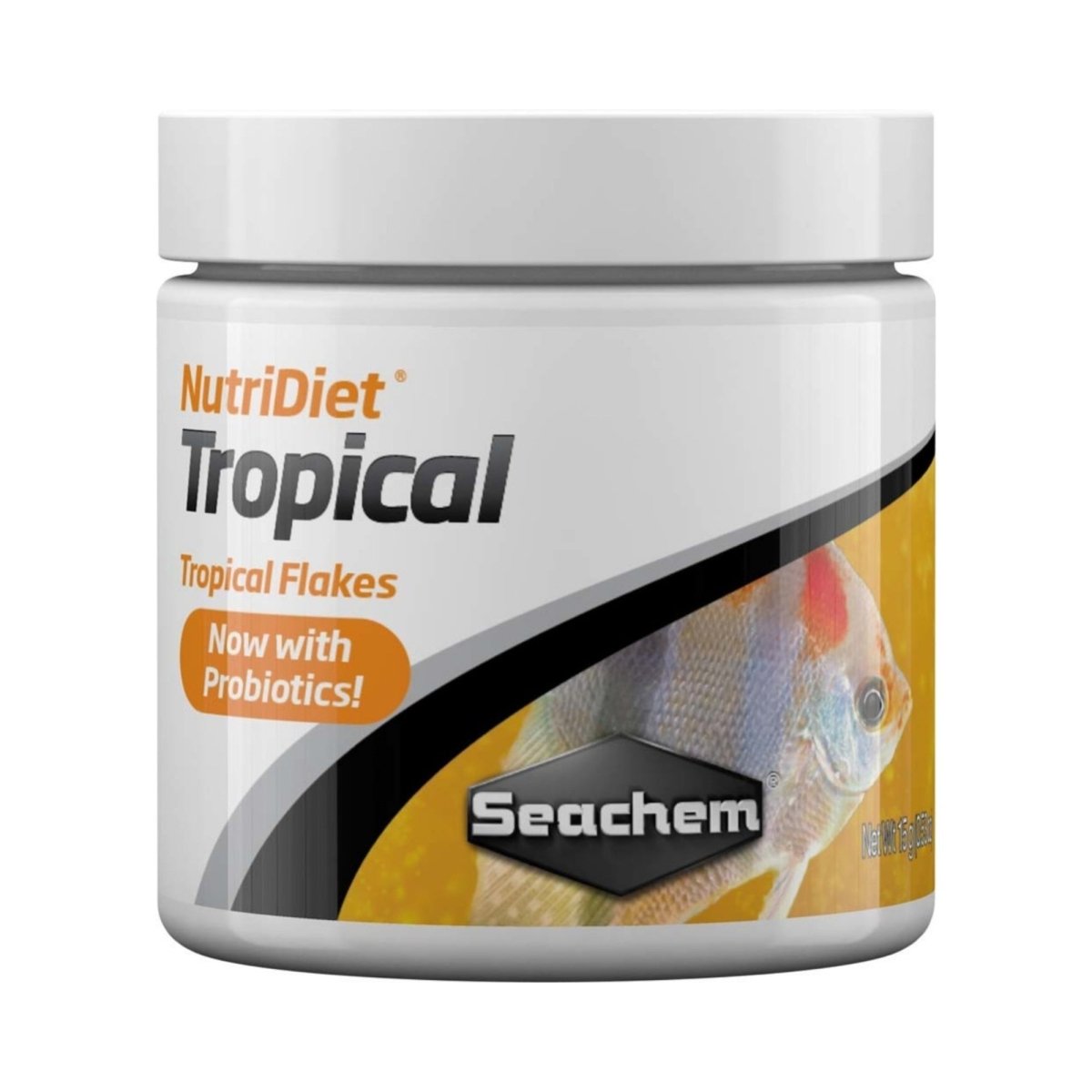 Seachem Laboratories NutriDiet Tropical Flakes Fish Food 1ea/0.5 oz - Pets Perfect
