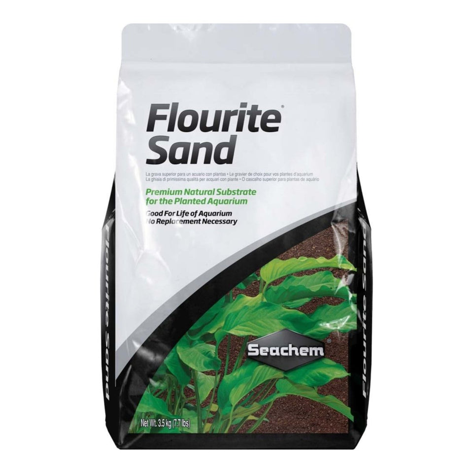 Seachem Laboratories Flourite Planted Aquarium Sand, Brown, 7.7 lb