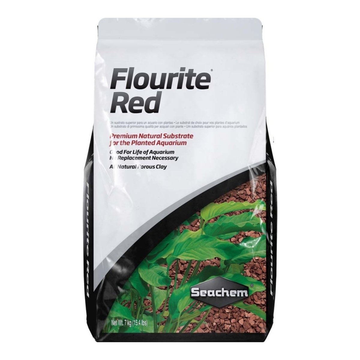 Seachem Laboratories Flourite Planted Aquarium Gravel Red, 1ea/15.4 lb - Pets Perfect
