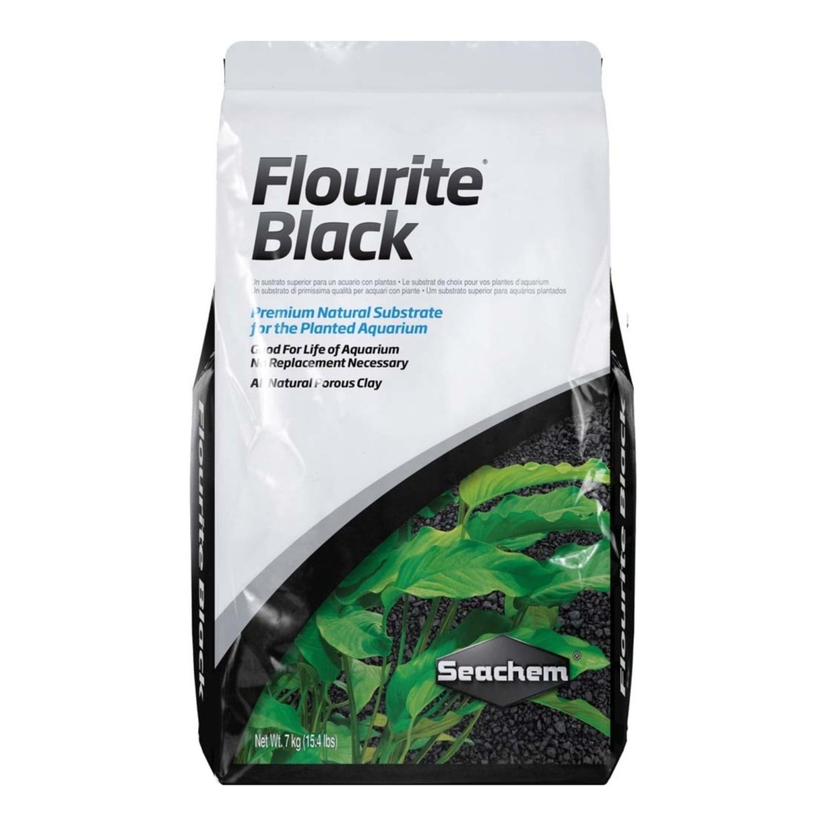 Seachem Laboratories Flourite Planted Aquarium Gravel Black, 1ea/15.4 lb - Pets Perfect
