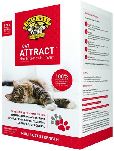 Dr. Elsey's Cat Attract Scoopable Cat Litter 1ea/20 lb - Pets Perfect