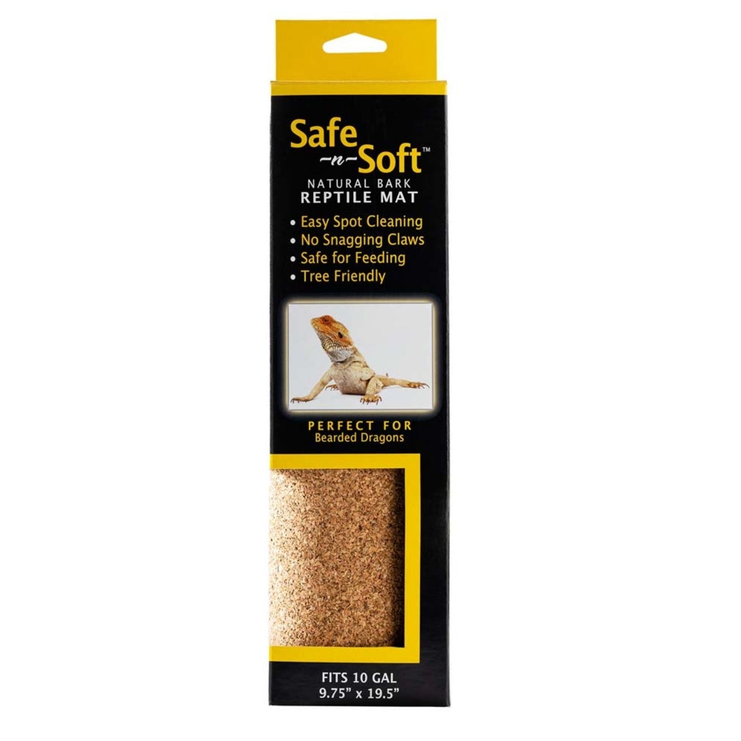 CaribSea Safe-n-Soft Reptile Mat Brown - 10 Gallon