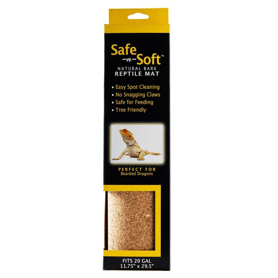 CaribSea Safe-n-Soft Reptile Mat Brown, 1ea/20 gal