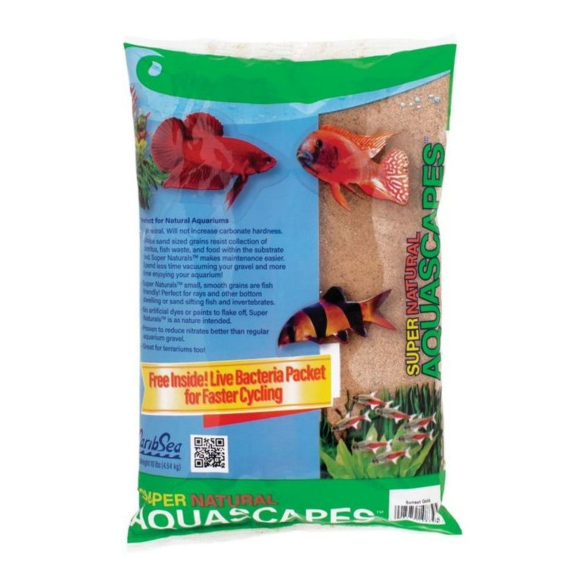 CaribSea Super Natural Aquascapes Sand Carolina Creek, 4ea/10 lb - Pets Perfect