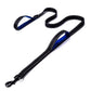 Reflective Nylon Double Thickened Dog Leash - Enhanced Visibility And Durability