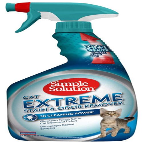 Simple Solution Extreme Cat Stain & Odor Remover Spray 32 fl oz