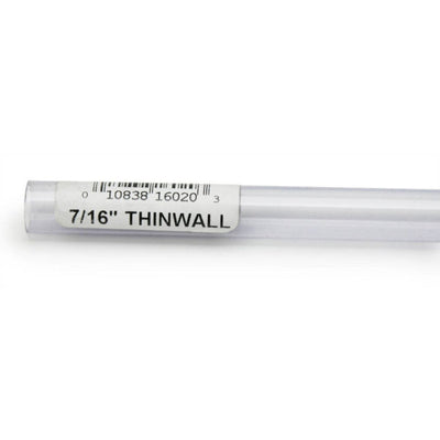 Lee's Aquarium & Pet Products Thinwall Rigid Aquarium Tubing, Clear, 7/16 in x 36 in - Pets Perfect