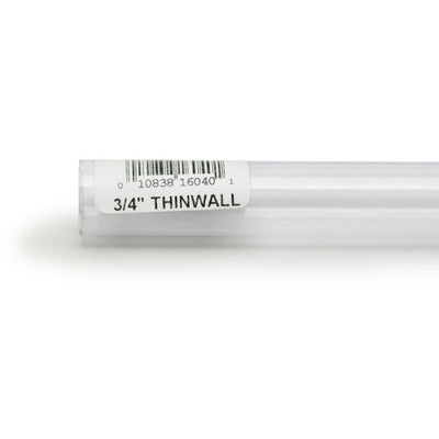 Lee's Aquarium & Pet Products Thinwall Rigid Aquarium Tubing Clear, 1ea/3/4 In X 36 in.