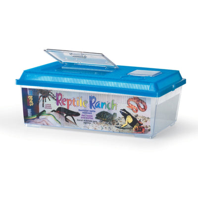 Lee's Aquarium & Pet Products Rectangle Reptile Ranch Assorted, 1ea/17.75In X 6.87 in, LG