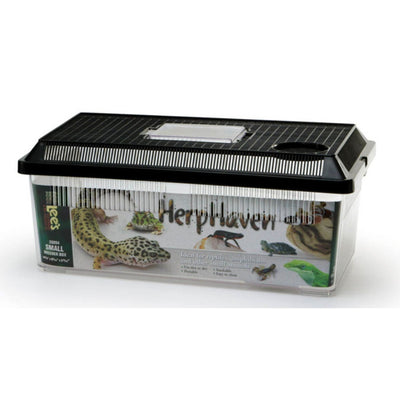 Lee's Aquarium & Pet Products HerpHaven Breeder Box Black, 1ea/14.37In X 5.88 in, SM