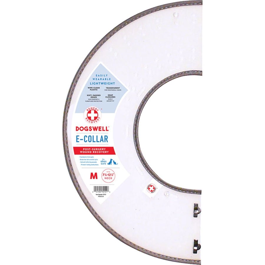 Dogswell Dog-Cat Remedy and Recovery Rigid E-Dog Collar Medium Assist