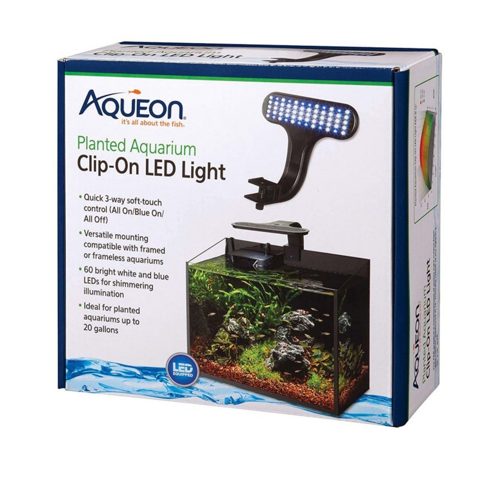 Aqueon Freshwater Aquarium Clip-On LED Light 1ea/One Size