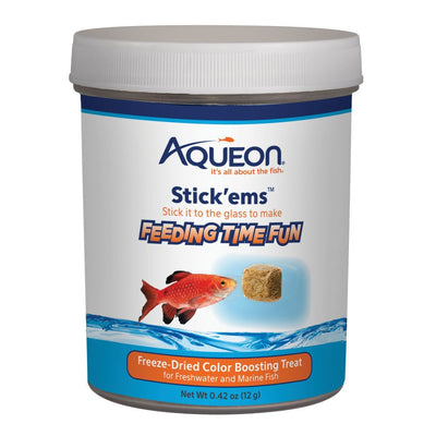 Aqueon Stick'ems Freeze-Dried Color Boosting Treat, 0.42 oz