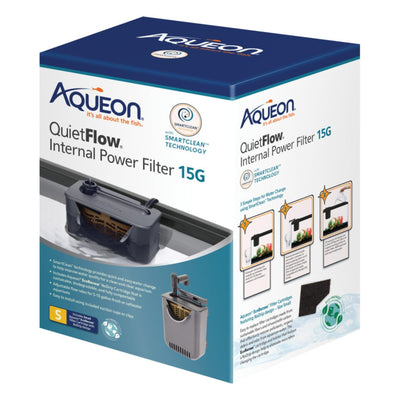 Aqueon Quietflow Internal Filter With Smallartclean Technology 1ea/Small Default Title