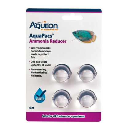 Aqueon AquaPacs Ammonia Reducer 6ea/4pk - Pets Perfect