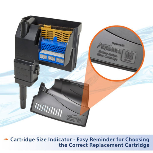 Aqueon SmartClean Power Filter with EcoRenew Filter Cartridge 1ea/3050 gal